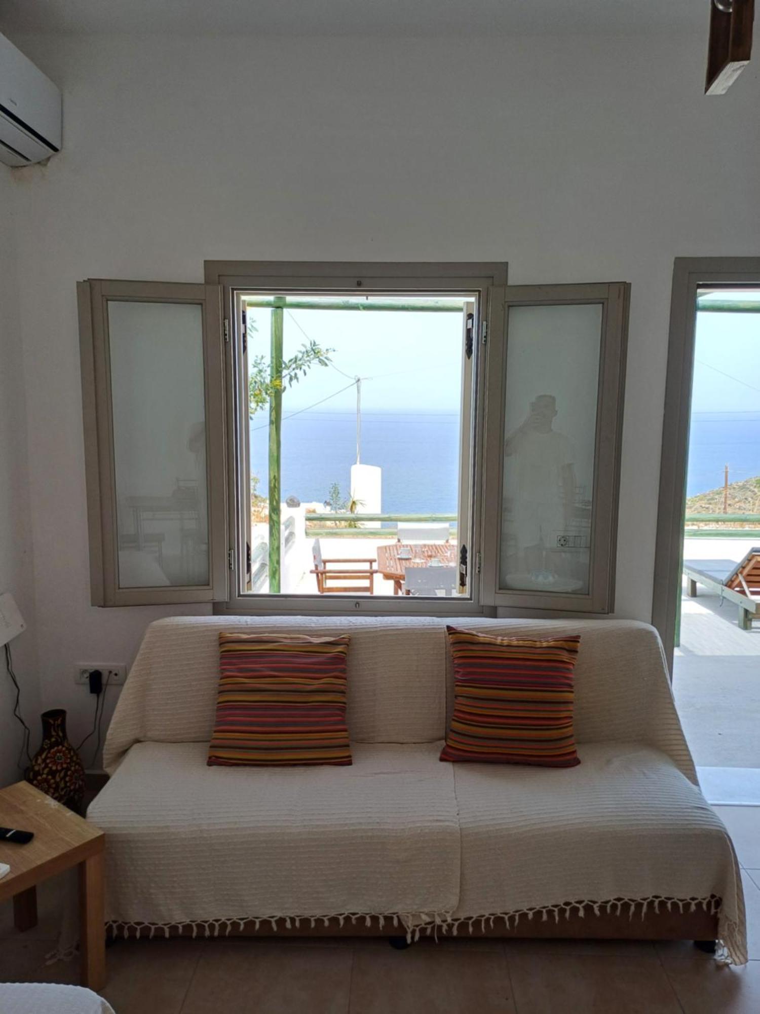 הוילה Foinikiá 'Irene' Cycladic House With Sunrise And Sea View! מראה חיצוני תמונה