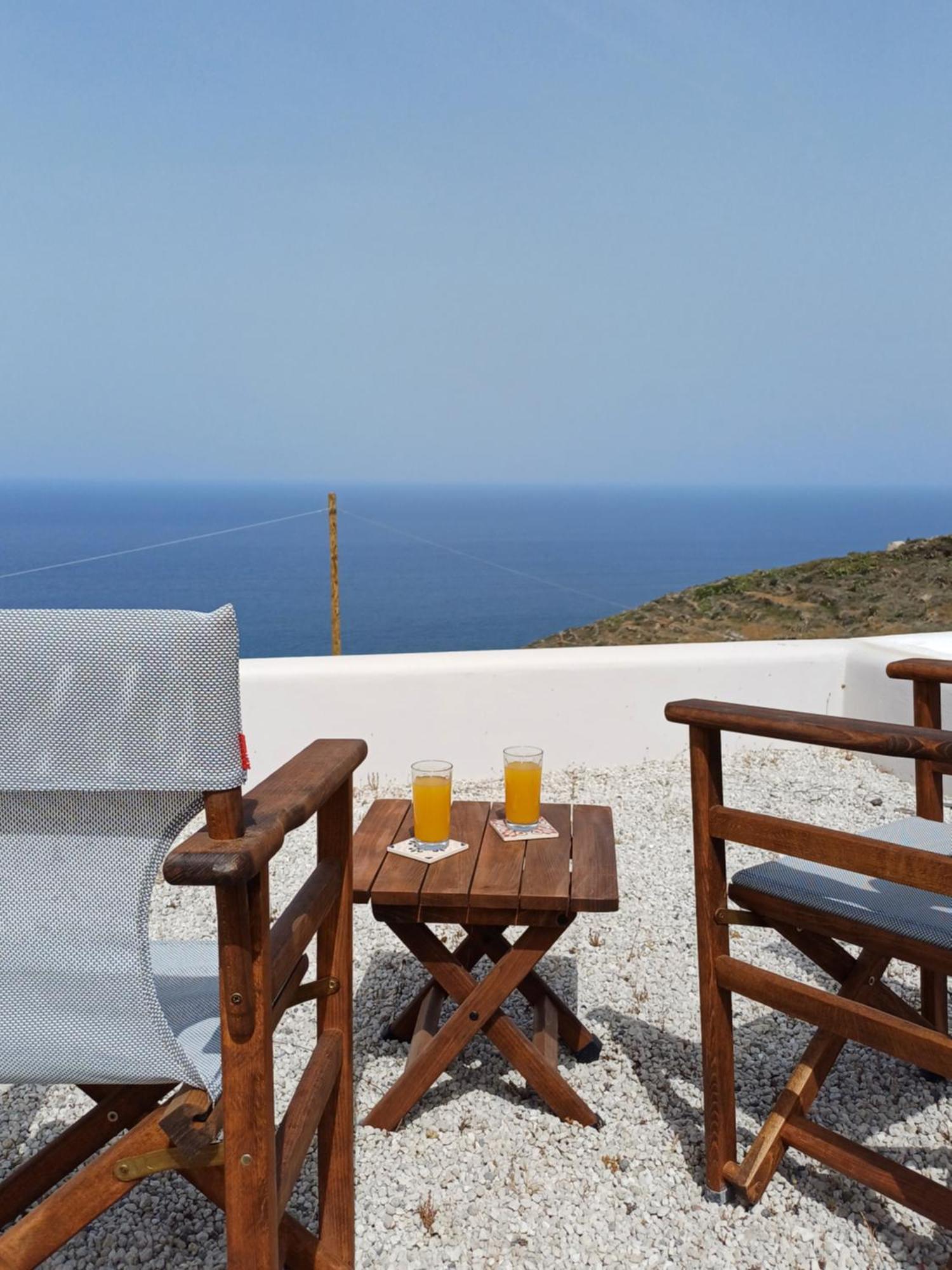 הוילה Foinikiá 'Irene' Cycladic House With Sunrise And Sea View! מראה חיצוני תמונה