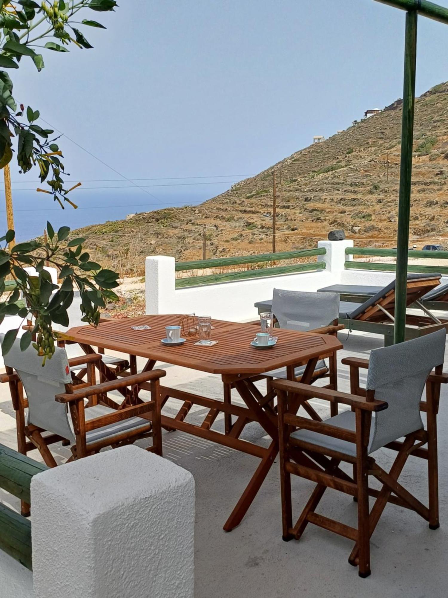 הוילה Foinikiá 'Irene' Cycladic House With Sunrise And Sea View! מראה חיצוני תמונה